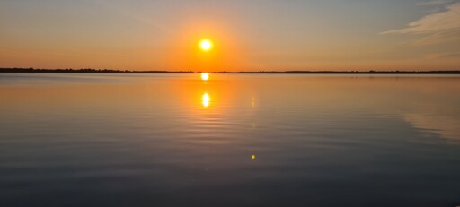 Sonnenuntergang Speichersee